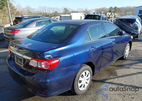 2013 Toyota Corolla L z USA, uszkodzony, nr VIN 2T1BU4EE0DC002402